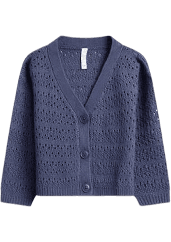 Pointelle Cardigan